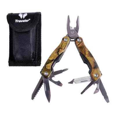Многофункциональный нож (мультитул) Traveler 10,5см (240шт/ящ) MT-608-H Многофункциональный нож (мультитул) Traveler 10,5см (240шт/ящ) MT-608-H