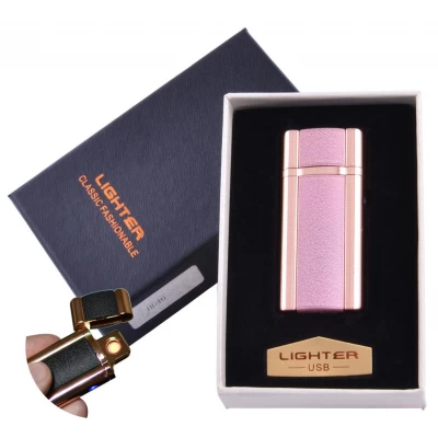 USB зажигалка в подарочной упаковке Lighter (Спираль накаливания) HL-46-1
