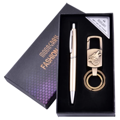 Подарочный набор Волк Ручка/Брелок №RJ-7429