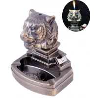 Пепельница с зажигалкой Тигр №HL-A805