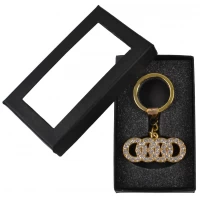 Брелок в подарочной упаковке со стразами Audi №22-5