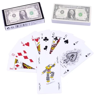 Карты игральные Один Доллар (54 карты) №395-6