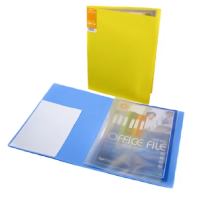 Папка пластиковая 10 файлов Разноцветный Unicorn (UC10A)