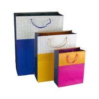 Пакет подарочный 210гр, 18 x 23 x 8см (12шт/уп) Разноцветный Unison (YM 8004-S)