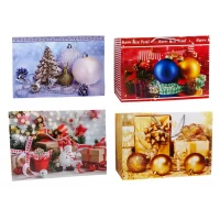 Пакет подарочный новогодний 150г, 36 х 23 х 10см Unison (PVM362310 -5)