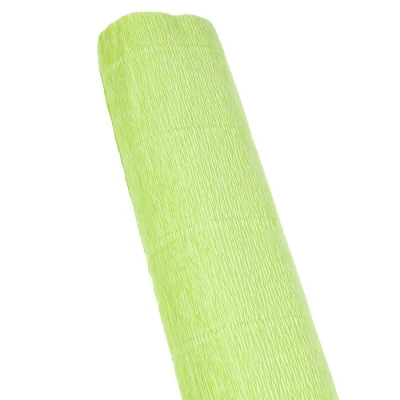 Бумага гофрированная 50 х 250см 180г Зеленая вода Зеленый Cartotecnica Rossi (566)