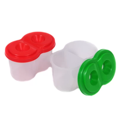 Стакан непроливайка двойной Разноцветный Unison (Пс 029)