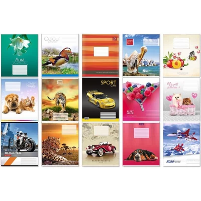 Тетрадь 18 листов в линию Разноцветный Unison (Тр 003а/959054) Тетрадь 18 листов в линию Разноцветный Unison (Тр 003а/959054)