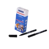 Маркер CENTROPEN тонкий перманентный черный Черный Без бренда (2846)