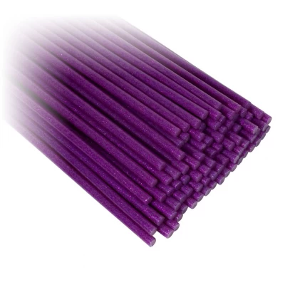 Термоклей с глиттером 7мм х 30см 1кг Розовый Unison (1203)