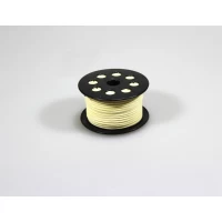 Шнур кожаный декоративный 2мм х 50м кремовый Желтый Unison (R.YPS Cream)