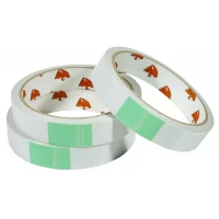 Скотч двухсторонний бумажный 18мм х 8м Прозрачный Unison (TDP 18-8)