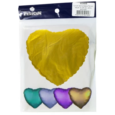 Шарик фольгированный PELICAN сердце 18 Шарик фольгированный PELICAN сердце 18