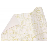 Бумага упаковочная крафт-двосторонний 0,7 х 7 м Розовый Unison (Пт 500.3)