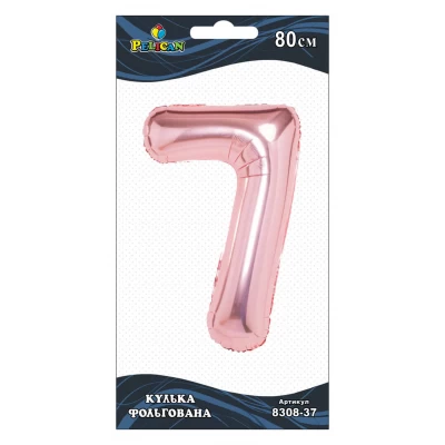 Цифра фольгированная Pelican, 