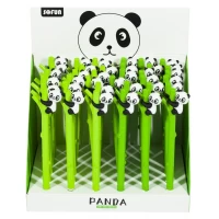 Ручка детская, 0,7мм, синяя, панда Unison (ZF1750)