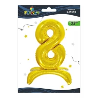 Цифра фольгированная на подставке Pelican Цифра фольгированная на подставке Pelican