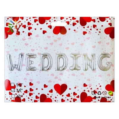 Набор из 7 шариков, WEDDING 34 Набор из 7 шариков, WEDDING 34