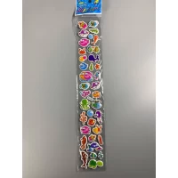 Наклейки 37 х 6см, 25шт/уп Разноцветный Unison (HC-24)