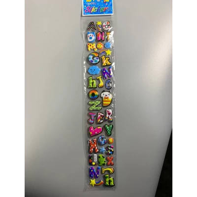 Наклейки 37 х 6см, 25шт/уп Разноцветный Unison (HC-27)