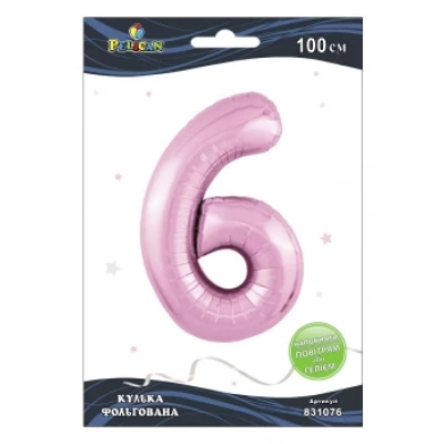 Цифра фольгированная Pelican, 