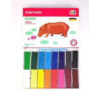 Пластилин Гамма 16 цветов Разноцветный Гамма (200314)