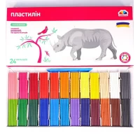 Пластилин Гамма 24 цвета Разноцветный Гамма (200316)