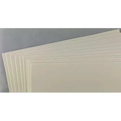 Фоамиран 20 х 30см, 1,5мм, 10 листов, молочный Белый Без бренда (15A4-7021)