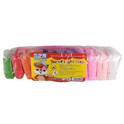 Моделин 12 цветов по 10 грамм, в пакете со стеками Разноцветный Без бренда (1111/13895/1312) Моделин 12 цветов по 10 грамм, в пакете со стеками Разноцветный Без бренда (1111/13895/1312)