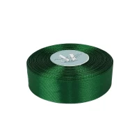 Атласная лента 2,5см x 33м Зеленый Marill (LA2533-19)