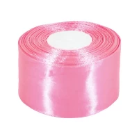 Атласная лента 4см (±5мм) x 33м Розовый Marill (LA4033-05)