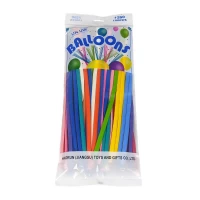 Шар-конструктор ШДМ 260, микс 100шт/уп Разноцветный Без бренда (QQ-2798)