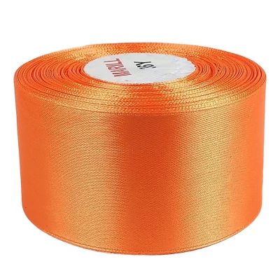 Атласная лента 5см (±5мм) x 33м Оранжевый Marill (LA5033-151) Атласная лента 5см (±5мм) x 33м Оранжевый Marill (LA5033-151)