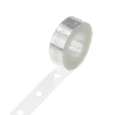 Лента пластиковая 5м для крепления воздушных шаров для создания арки Серебряный Unison (836820)