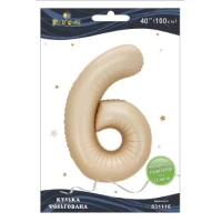 Шарик фольгированный цифра 