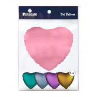 Шарик фольгированный PELICAN сердце 18 Шарик фольгированный PELICAN сердце 18
