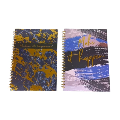 Тетрадь на спирали А4, 100 листов твердая обложка 