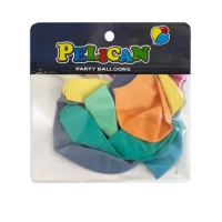 Шарики Pelican 10' (26 см)  макарун ассорти , 10 шт/уп Разноцветный Pelican (811299)