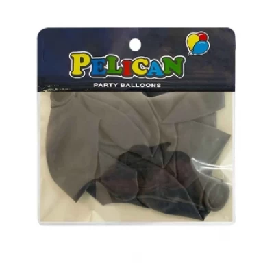 Шарики Pelican 10' (26 см)  винтажный  сапфиро синий, 10 шт/уп Синий Pelican (811084)