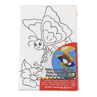 Раскраска 15 х 10см (холст на раме) с акриловыми красками и кистью (0682-8) Раскраска 15 х 10см (холст на раме) с акриловыми красками и кистью (0682-8)