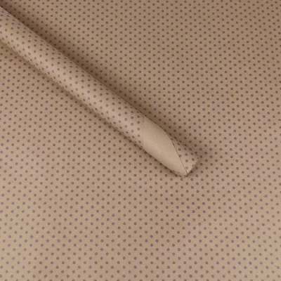 Эко - крафт, бумага подарочная, 0,6 х 6м, 80г (ECP002.1)