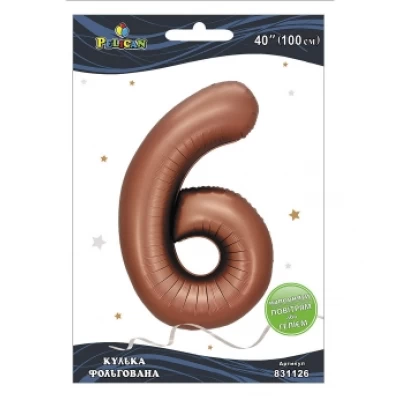 Шарик фольгированный цифра Шарик фольгированный цифра