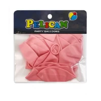 Шарики Pelican 10' (26 см)  пастель розовый нежный, 10 шт/уп Розовый Pelican (811006)