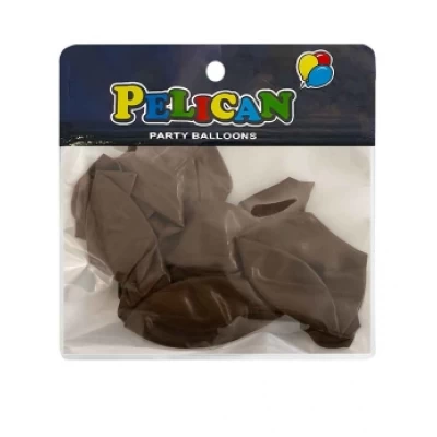 Шарики Pelican 10' (26 см)  винтажный бледно коричневый, 10 шт/уп Коричневый Pelican (811058)