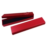 Подарочная коробка ювелирная, 4,5 х 20 х 2,5см, красная (J00320 red)