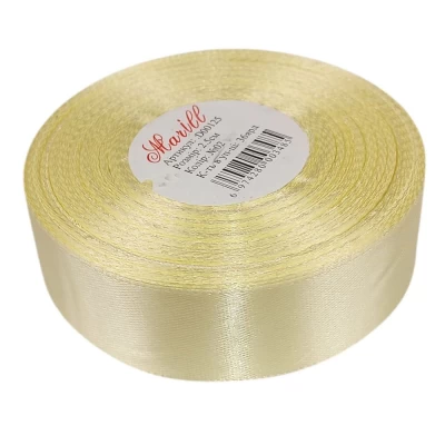 Атласная лента 2,5см x 33м Желтый Marill (LA2533-02) Атласная лента 2,5см x 33м Желтый Marill (LA2533-02)