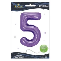 Шарик фольгированный цифра 