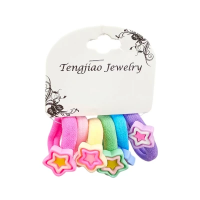 Набор резинок для волос 6шт, Звездочки Разноцветный Unison (НГ-10) Набор резинок для волос 6шт, Звездочки Разноцветный Unison (НГ-10)