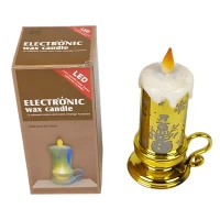 Свеча декоративная светодиодная LED 