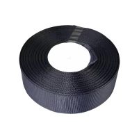 Репсовая лента 2,5см* 23 м графитовая (D00225-A3-242)